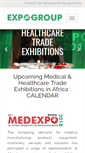 Mobile Screenshot of medexpo.expogr.com