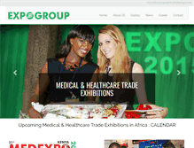 Tablet Screenshot of medexpo.expogr.com